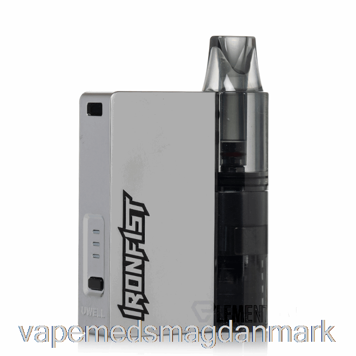 Vape Væske Uwell Caliburn & Ironfist L 16w Pod System Metallisk Sølv